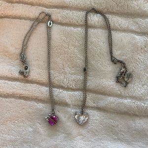 Two Juicy Couture necklaces